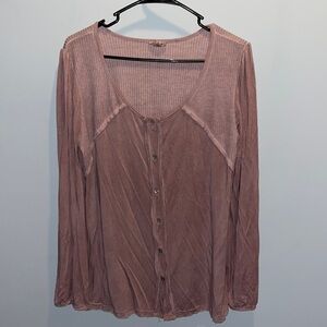 Women’s POL Top with Button Details